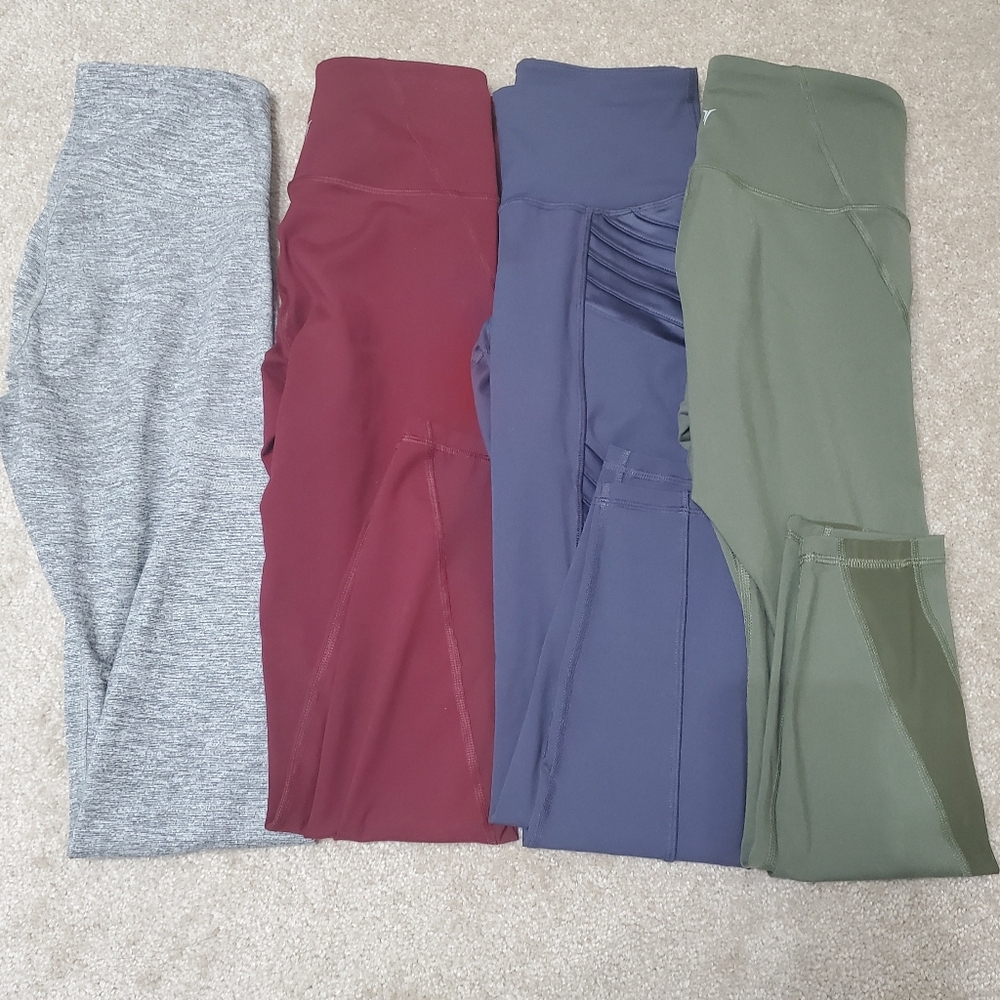 Women's Old Navy Active Workout Leggings Bundle Size Small